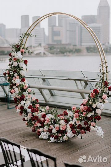 Оформление свадебной фотозоны