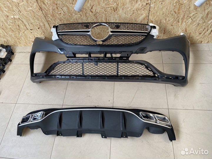 Обвес 63 AMG для Mercedes GLE W166