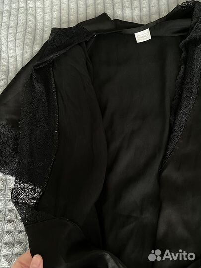 Халат женский атласный