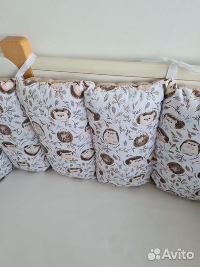 Бортики-заборчики в кроватку Happy Baby