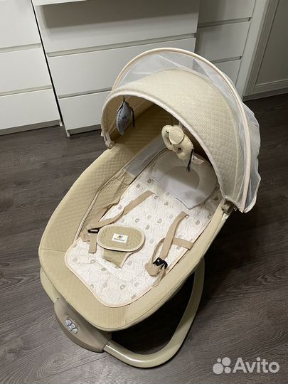 Детские электронные качели шезлонг