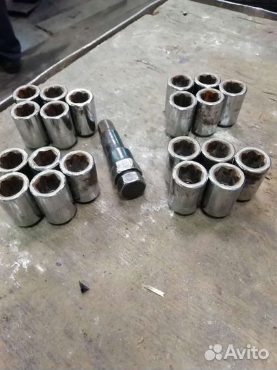 Колесные гайки 12х1.5 под шестигранник