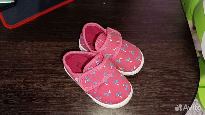 Кеды для девочки 22 размер
