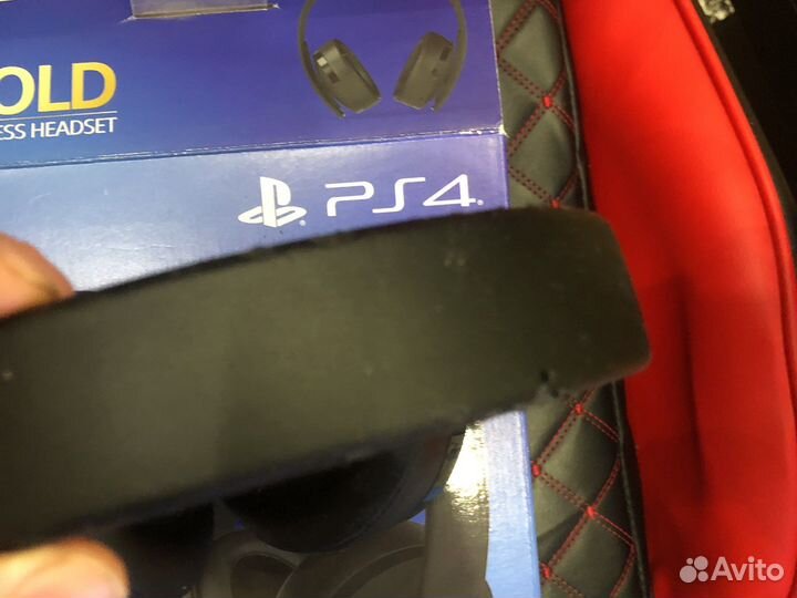 Беспроводные наушники gold ps4