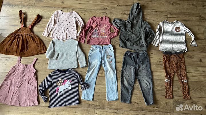 Одежда Next, Zara для девочки на 5-7 лет
