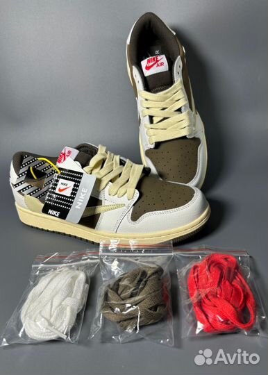 Кроссовки Travis Scott 1 Люкс