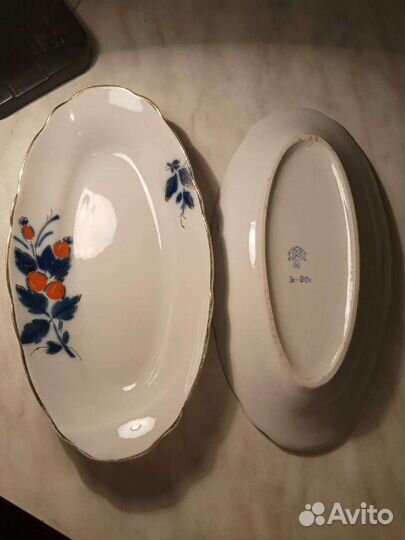 Новые тарелки и селедочницы