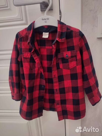 Рубашка для мальчика 92