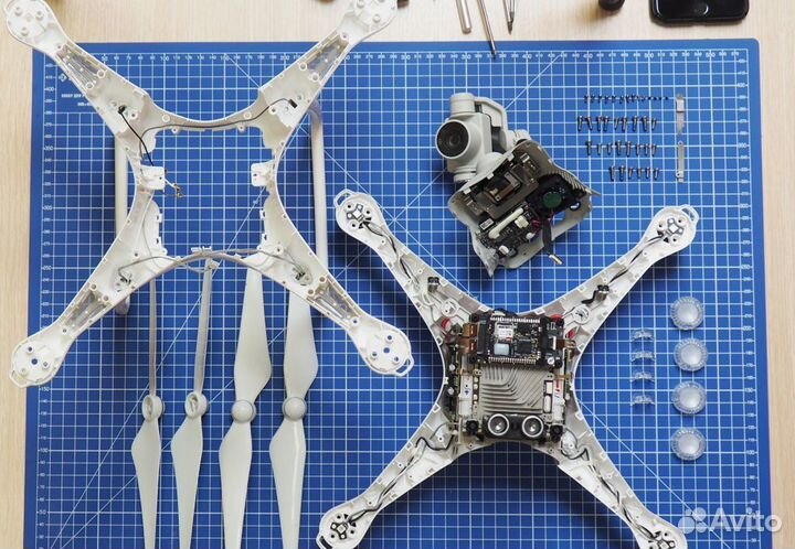 Ремонт квадрокоптеров DJI