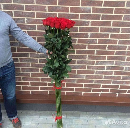 Высокие розы Гигантские розы Доставка цветов