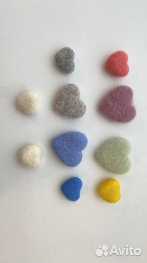 Набор сердечек