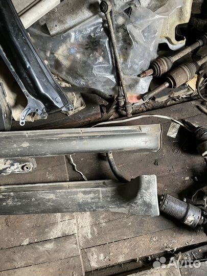 Накладка порога Mitsubishi Pajero 3