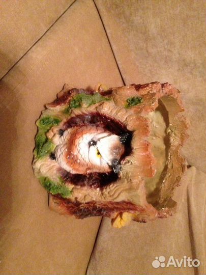 Кашпо для цветов керамическое сова