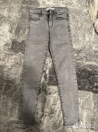 Джинсы для девочки, zara, hm