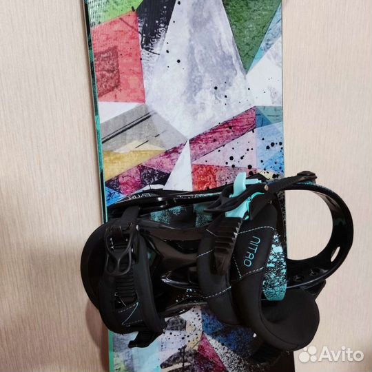 Сноуборд, nitro fate, крепления nitro lynx