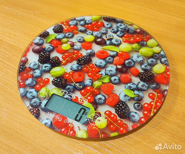 Весы кухонные, новые до 5 кг, стекло