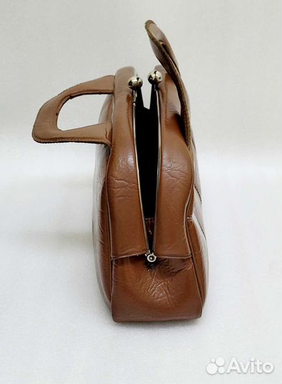 Сумка женская коричневая винтаж СССР