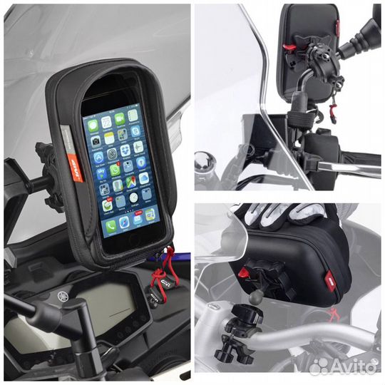 Givi s956 держатель телефона для мотоцикла