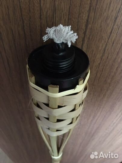 Факел,ночник,светлый,бамбуковый