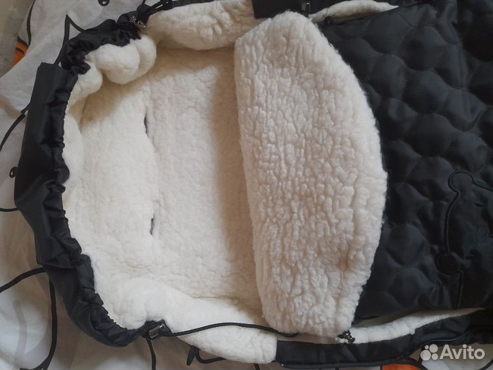 Зимний конверт в коляску