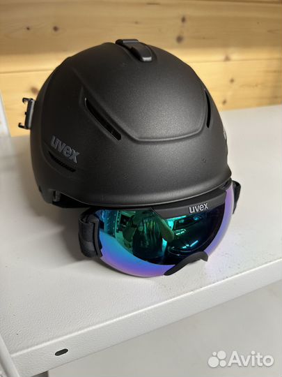 Горнолыжный шлем uvex 2шт
