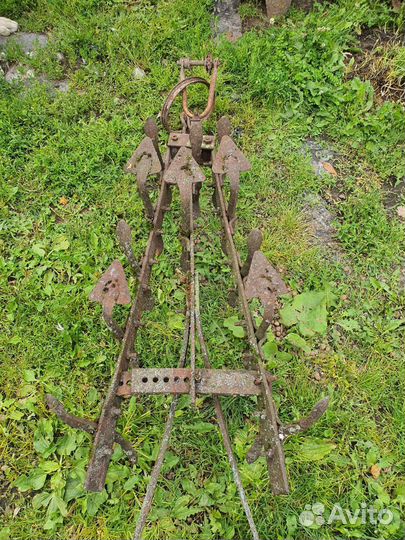 Плуг борона СССР старинный