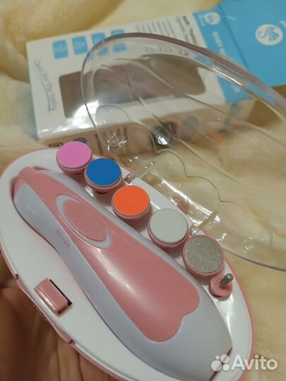 Детский маникюрный набор электрическая пилочка