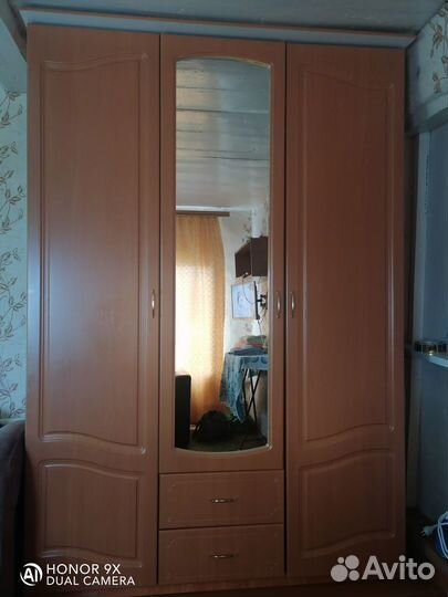 Шкаф распашной с зеркалом