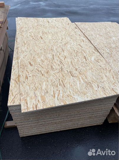Осб (osb осп-3) 9 мм плита калевала, кроношпан