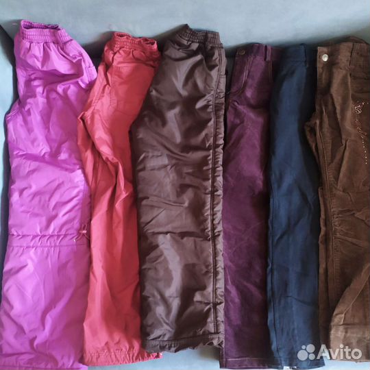 Одежда и обувь на девочку от 122 см пакетом