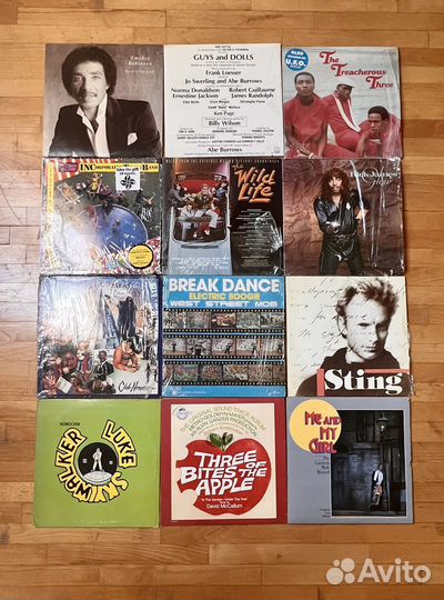 Фирменные пластинки американские зарубежные