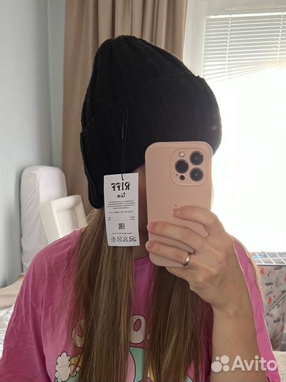 Шапка вязаная женская