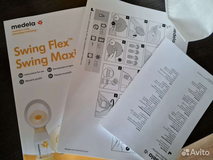 Молокоотсос medela swing электрический