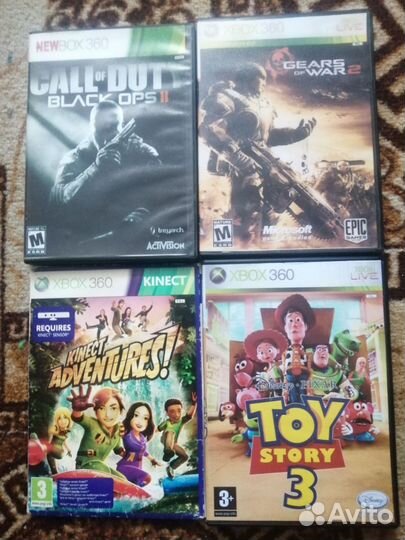 Диски на xbox 360 б/у