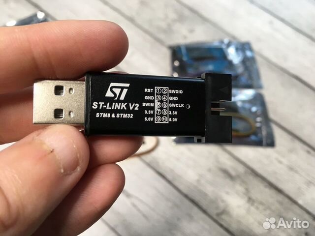 Программатор ST-Link v2 - Новый