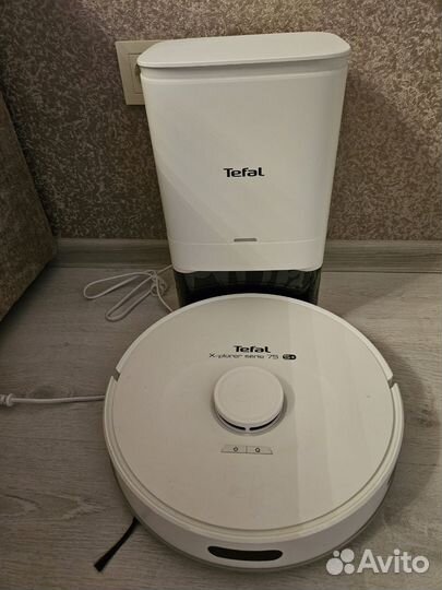 Робот пылесос tefal 75 s+