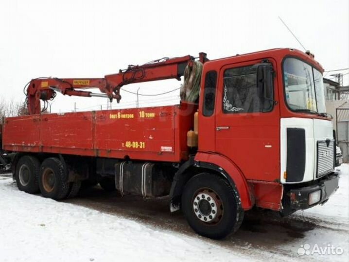 MAN 26 с КМУ, 1986