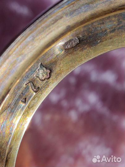 Подстаканник серебряный СССР