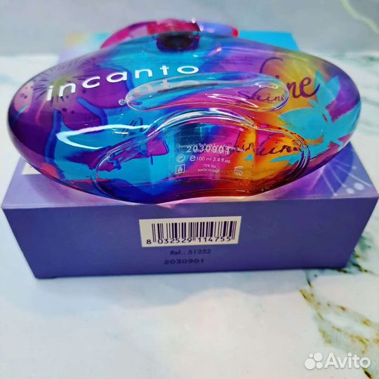 Духи женские Incanto Shine 100ml. Новые