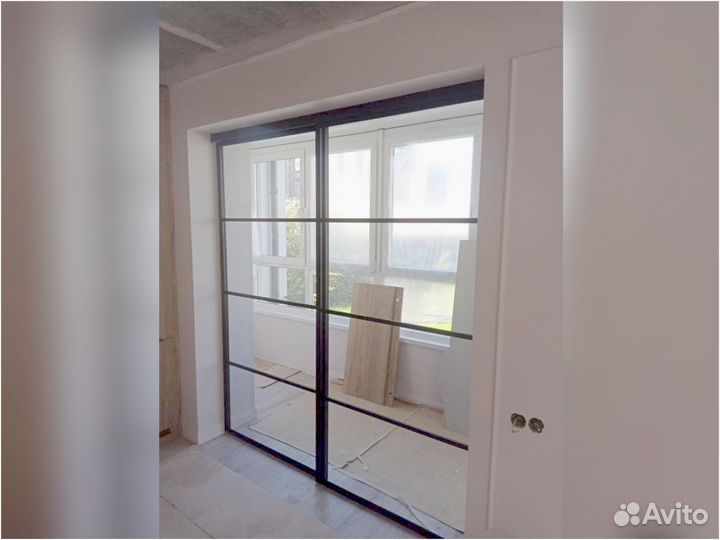 Перегородки раздвижные подвесные