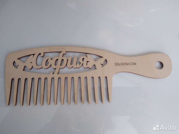 Расческа деревянная София