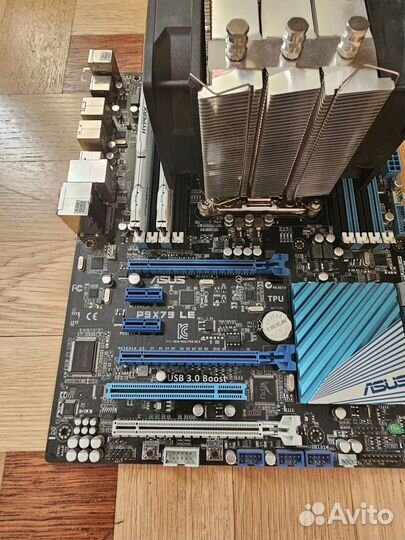 Asus P9X79LE+Xeon E5-2697v2+16Gb