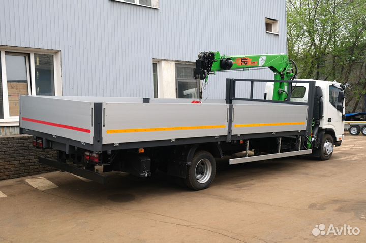 Бортовой грузовик КАМАЗ Компас 9 с КМУ FG, 2024