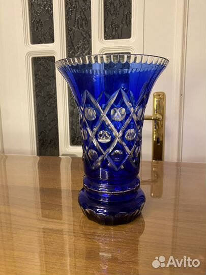 Ваза цветное стекло