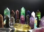 Кристаллы из природных камней
