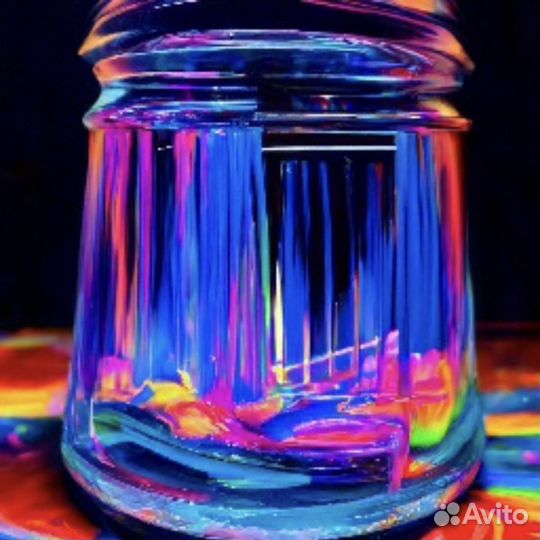 Краска Bodyart бодиарт AcidColors флуоресцентная