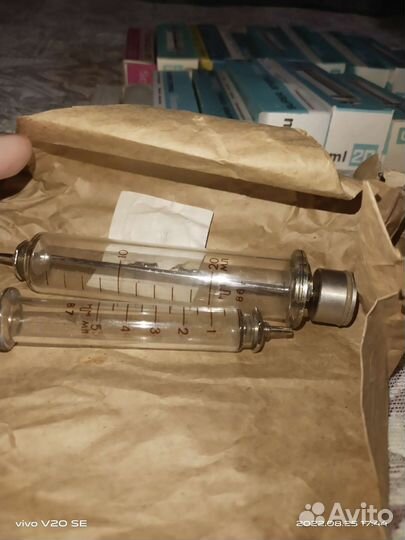 Шприцы медицинские СССР и иголки
