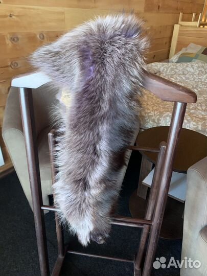 Шкурка енота мех на капюшон