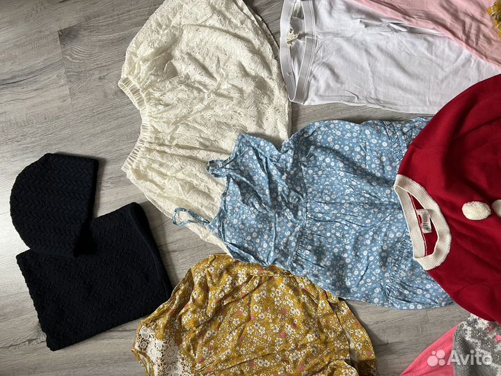 Пакет вещей для девочки 122-134