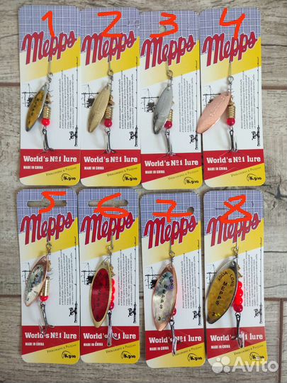 Блесна Mepps Мепс, Ponton 21 вертушка, колебалка